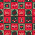 Feliz Natal Tartan Algodão Tartan - Ribes y Casals