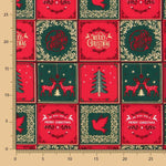 Feliz Natal Tartan Algodão Tartan - Ribes y Casals