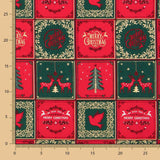 Feliz Natal Tartan Algodão Tartan - Ribes y Casals