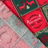 Feliz Natal Tartan Algodão Tartan - Ribes y Casals