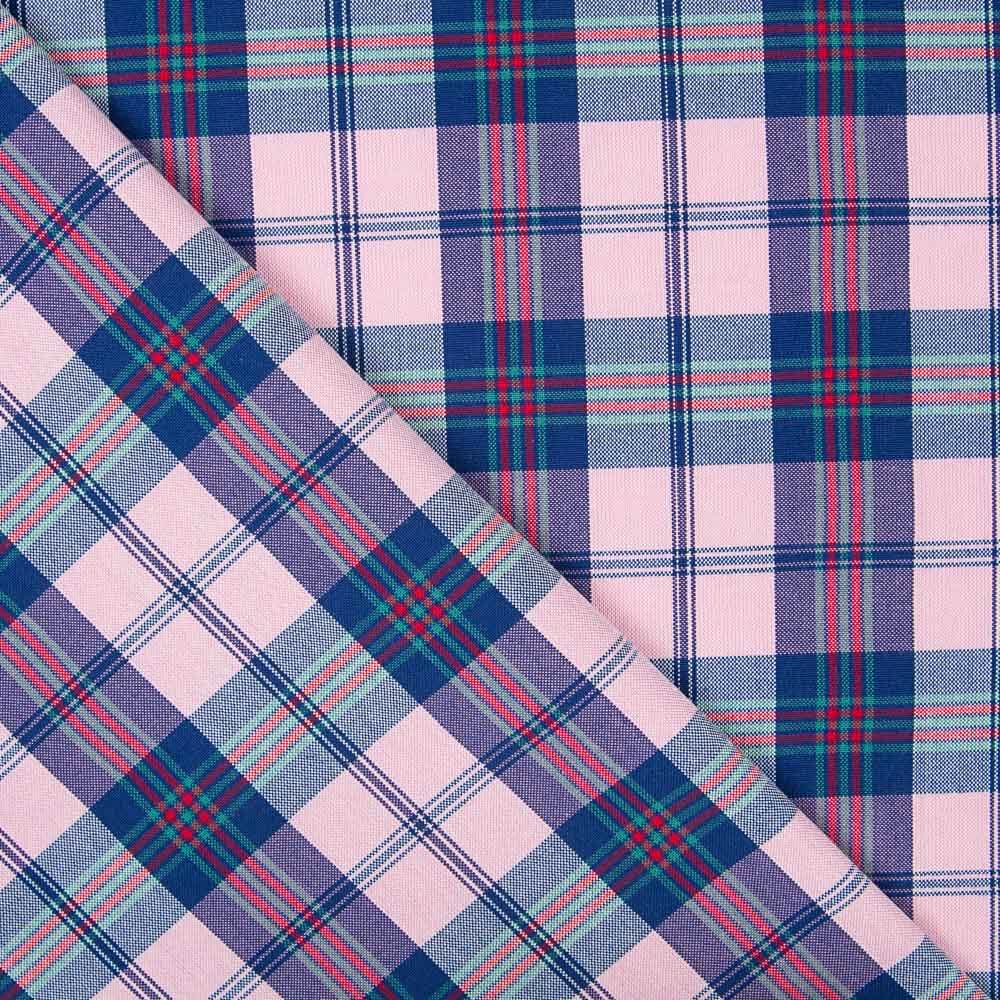 Sarja Quadrados Bicolorido Rosa - Ribes y Casals