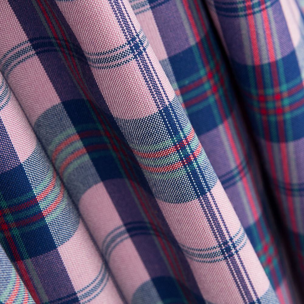 Sarja Quadrados Bicolorido Rosa - Ribes y Casals