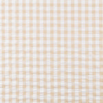 Seersucker Xadrez Maxi Camel - Ribes y Casals