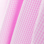 Seersucker Xadrez Mini Rosa - Ribes y Casals