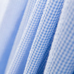 Seersucker Xadrez Mini Azul Mistura - Ribes y Casals