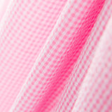 Seersucker Xadrez Mini Rosa Mistura - Ribes y Casals