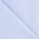 Seersucker Xadrez Mini Azul - Ribes y Casals