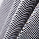 Seersucker Xadrez Mini Preto Mistura - Ribes y Casals