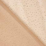 Tecido de Tule Brilhos Camel - Ribes y Casals