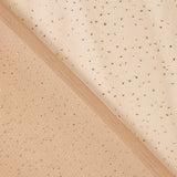Retal Tela de Tul Brillos Camel 120x150 cm - Ribes y Casals