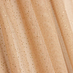Tecido de Tule Brilhos Camel - Ribes y Casals