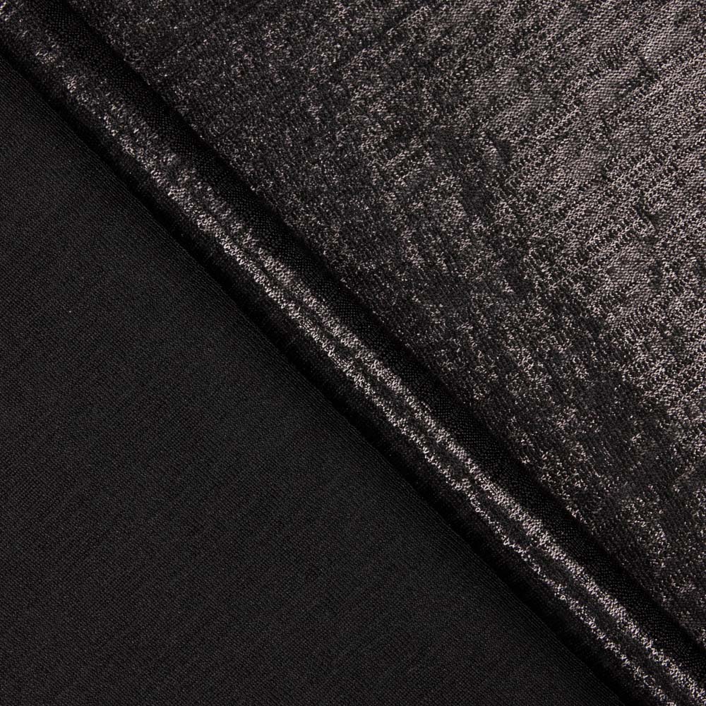 Malha Lamé Kylie Preto - Ribes y Casals