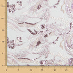 Tecido Renda Ramos Lantejoulas Maquilhagem - Ribes y Casals