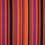 Georgette Estampado Listras Fucsia - Ribes y Casals