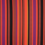 Georgette Estampado Listras Fucsia - Ribes y Casals