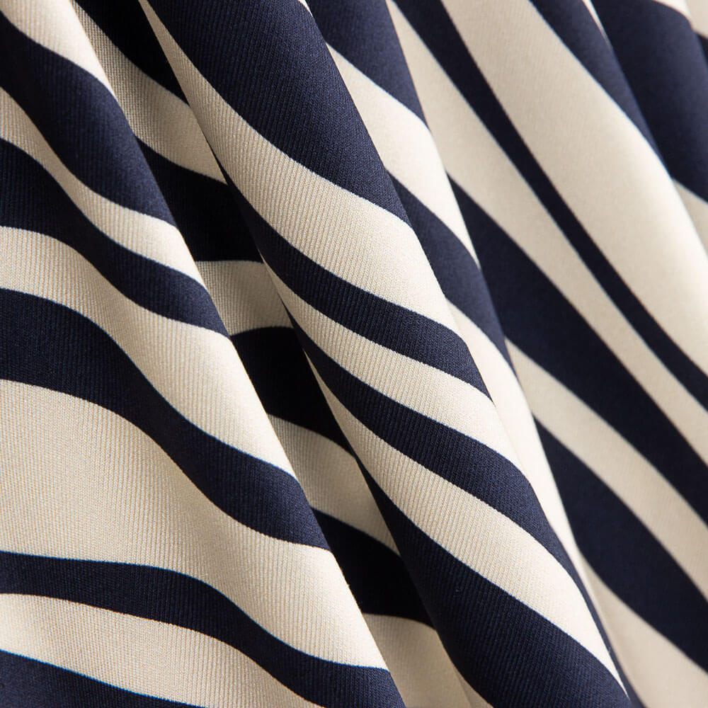 Viscose Zebra Marinho - Ribes y Casals