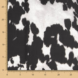 Cetim Estampado Manchado Preto - Ribes y Casals