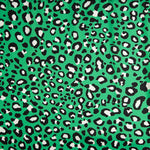 Cetim Estampado Leopardo Verde - Ribes y Casals