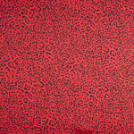 Cetim Estampado Leopardo Vermelho - Ribes y Casals