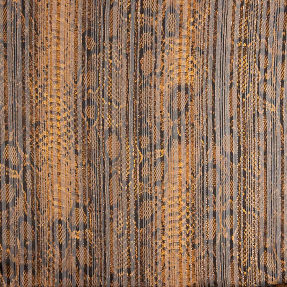 Gaze Lurex Cobra Marrom - Ribes y Casals