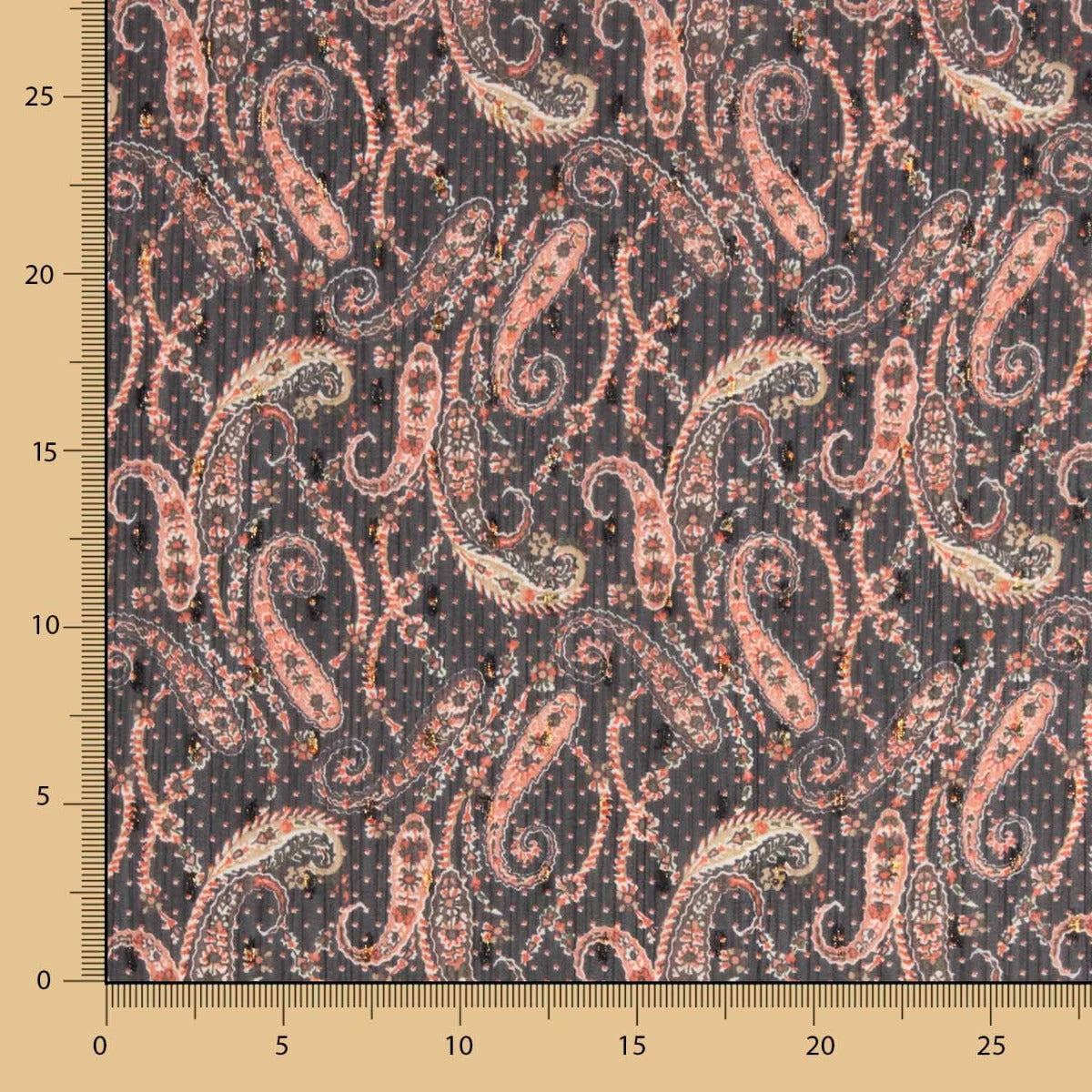 Gaze Bambula Pasiley Bolinha Preta - Ribes y Casals