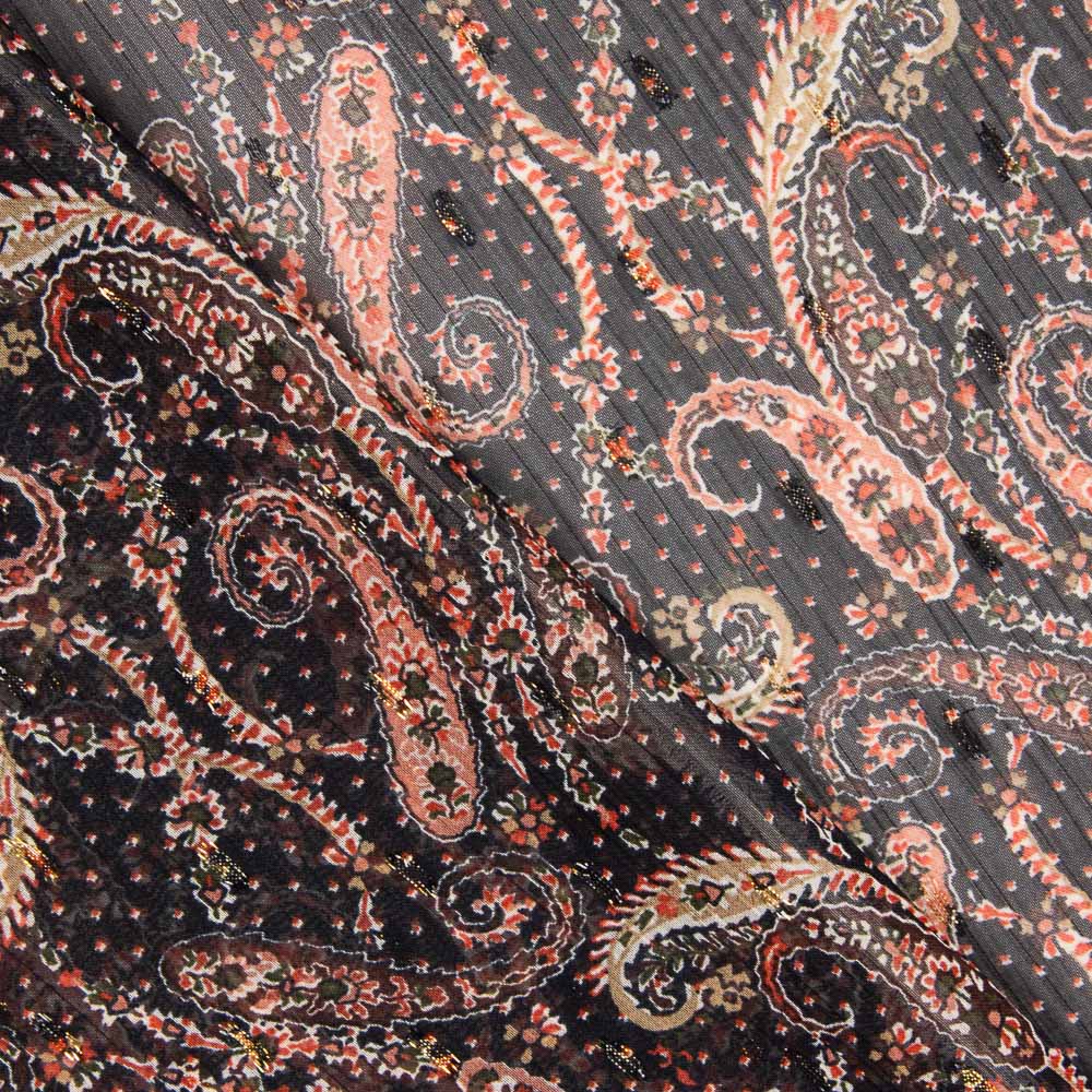 Gaze Bambula Pasiley Bolinha Preta - Ribes y Casals