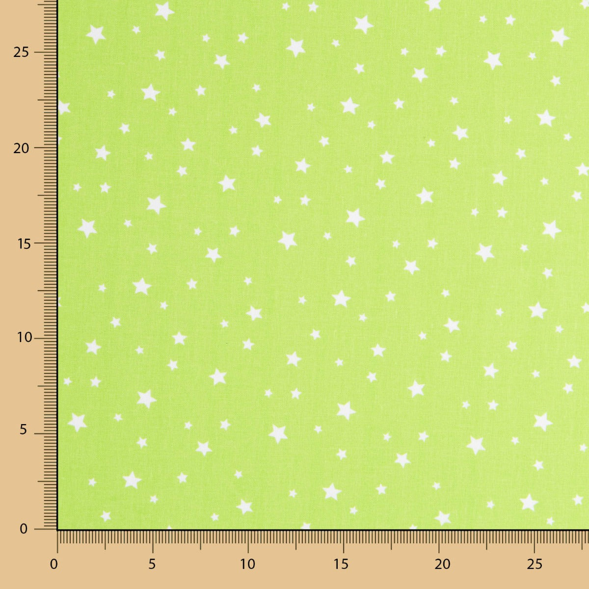 Algodão Multi Estrelas Pistachio - Ribes y Casals