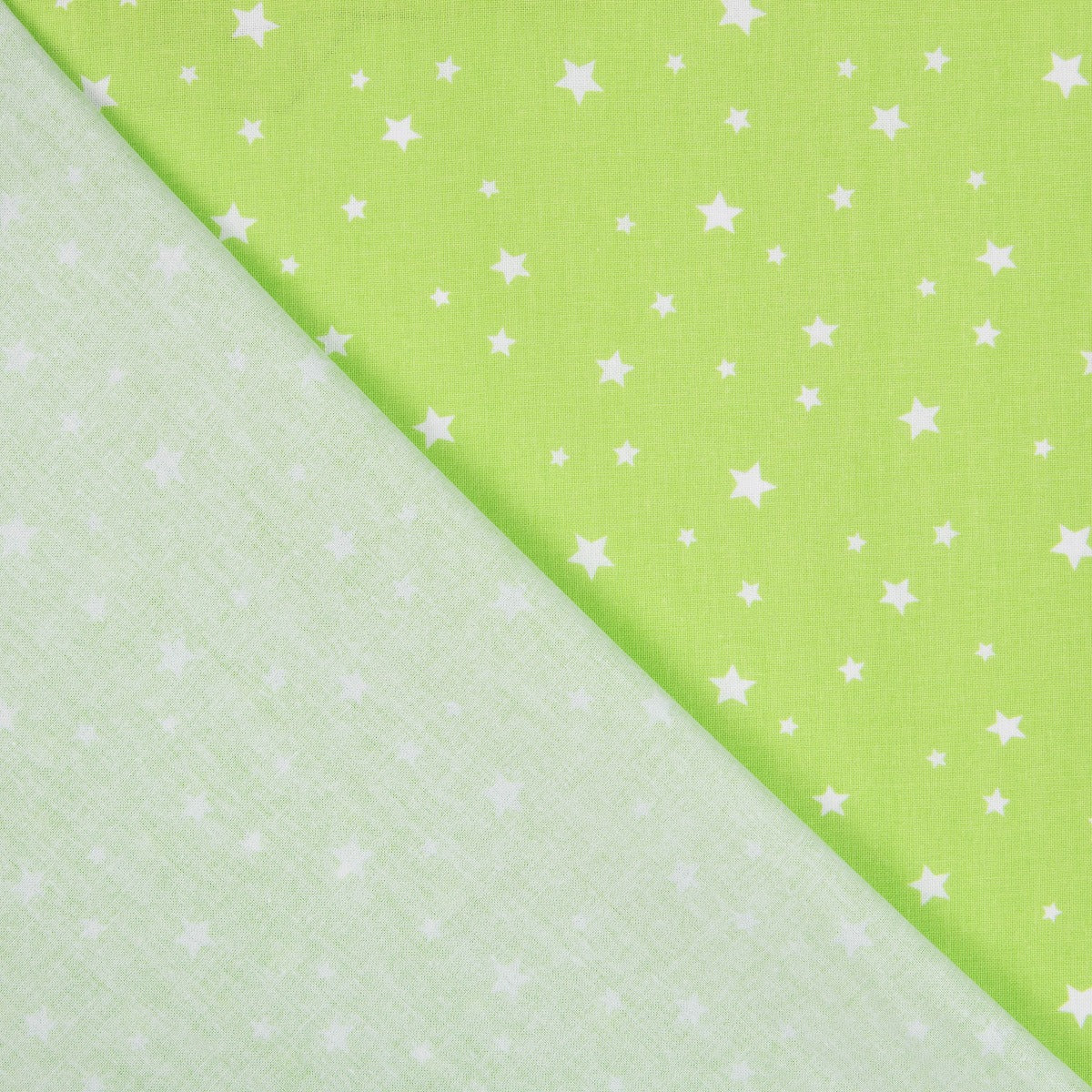 Algodão Multi Estrelas Pistachio - Ribes y Casals