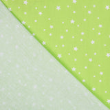 Algodão Multi Estrelas Pistachio - Ribes y Casals
