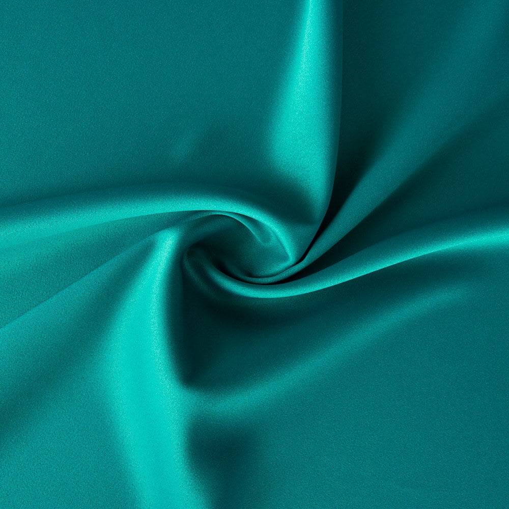 Tecido Poliéster Spandex Azul Turquesa - Ribes y Casals