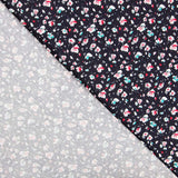 Popeline Viscose Greto Preto - Ribes y Casals