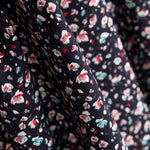 Popeline Viscose Greto Preto - Ribes y Casals