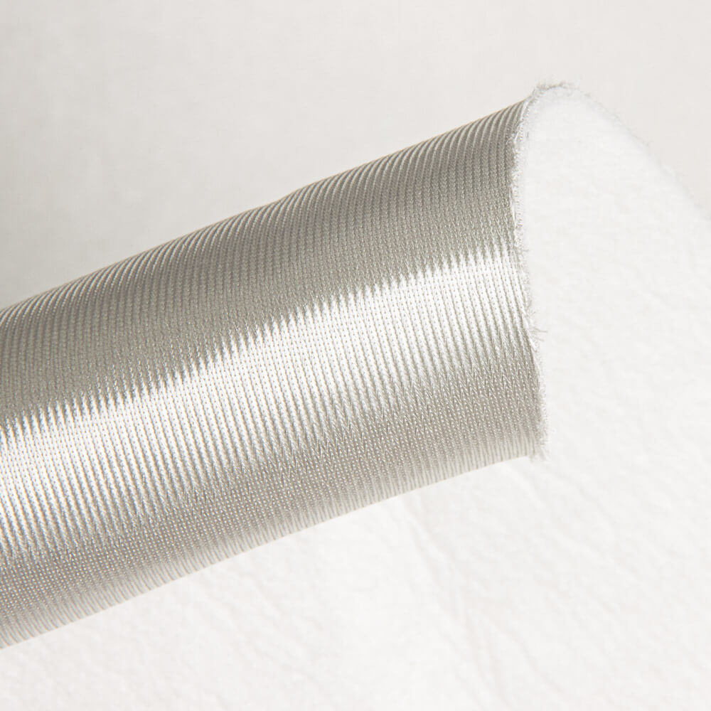 Tecido Esponjoso Rasete Prata - Ribes y Casals