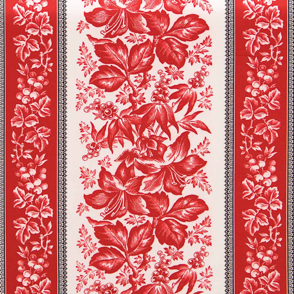 Patch Americano Baiadera Floral Vermelho - Ribes y Casals