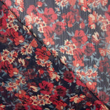 Gaze Poliéster Flores Grana - Ribes y Casals