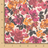 Gaze Poliéster Flores Fuchsia - Ribes y Casals