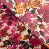 Gaze Poliéster Flores Fuchsia - Ribes y Casals