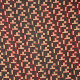 Bambula Poliéster Trigonométrica Marrom - Ribes y Casals