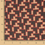 Bambula Poliéster Trigonométrica Marrom - Ribes y Casals