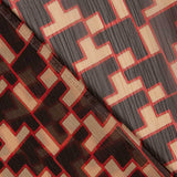 Bambula Poliéster Trigonométrica Marrom - Ribes y Casals