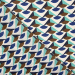 Bambula Poliéster Geo Verde Água - Ribes y Casals