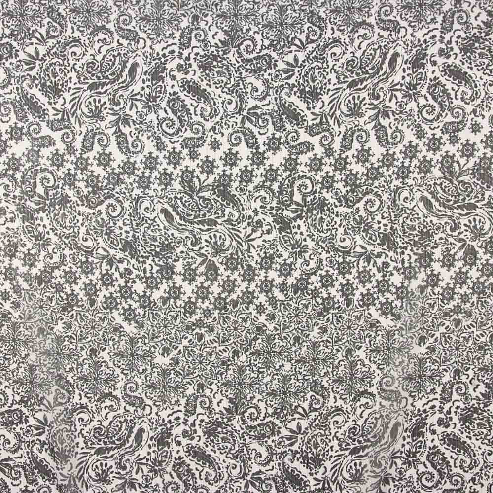 Gaze Lurex Caxemira Preto - Ribes y Casals