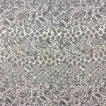 Gaze Lurex Caxemira Preto - Ribes y Casals