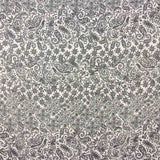 Gaze Lurex Caxemira Preto - Ribes y Casals