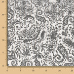 Gaze Lurex Caxemira Preto - Ribes y Casals