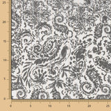 Gaze Lurex Caxemira Preto - Ribes y Casals