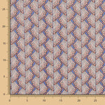 Gaze Lurex Leque Azul - Ribes y Casals