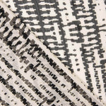 Gaze Lurex Étnico Preto - Ribes y Casals