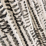 Gaze Lurex Étnico Preto - Ribes y Casals