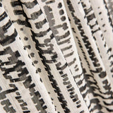 Gaze Lurex Étnico Preto - Ribes y Casals